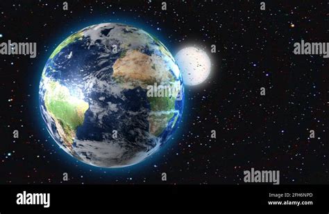 Earth and moon in space Stock Videos & Footage - HD and 4K Video Clips ...