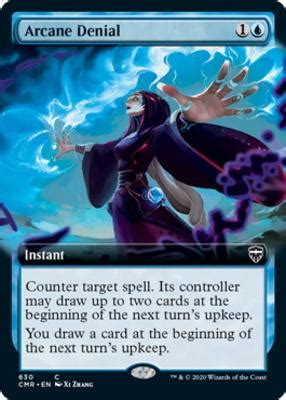 Arcane Denial Commander Legends Variants Foil Commander Card Kingdom