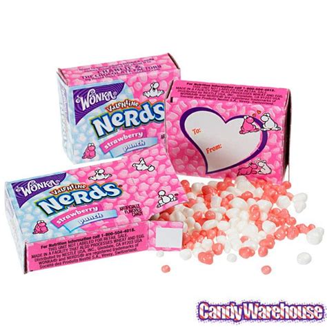 Pink And White Nerds Candy Packs 36 Piece Bag Nerds Candy Nerd