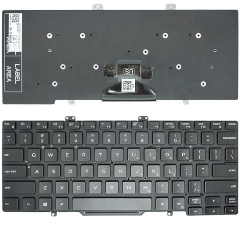 Πληκτρολόγιο Laptop Keyboard For Dell Latitude 5400 5401 5411 5410 7400 Gy5tc 0gy5tc Black Us