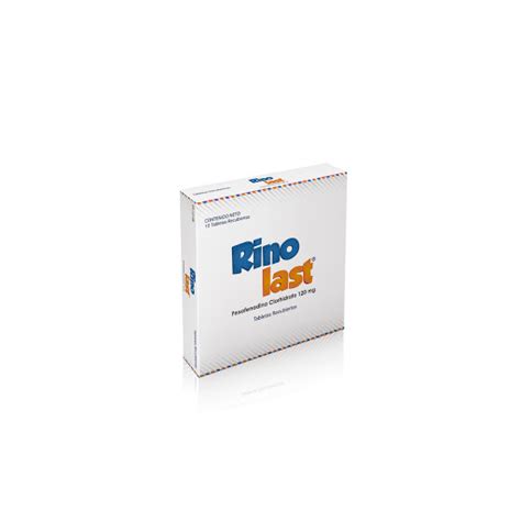 Rinolast Fexofenadina 120 Mg Farmacol Caja X 10 Tabletas