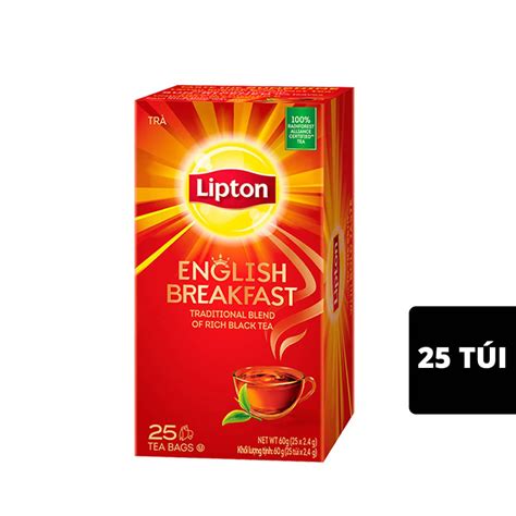 Trà Lipton English Breakfast hộp 25 túi Đặt hàng Coop Online