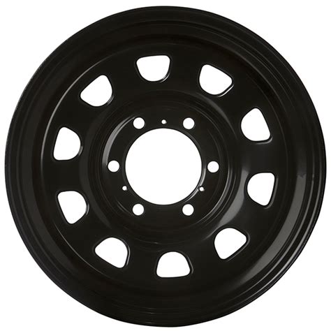 Sunraysia D Hole 16x7 6 139 7 30p Black 106 1cb Steel Wheel Fit Hilux Colorado