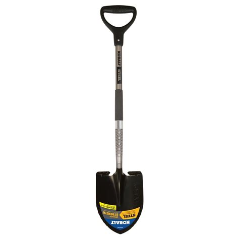 Kobalt 20.5-in Steel Short-handle Digging Shovel at Lowes.com