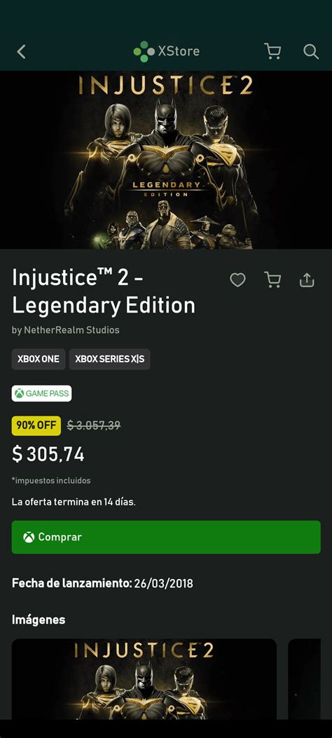 Injustice 2 Ultimate Edition : r/ArgenGaming