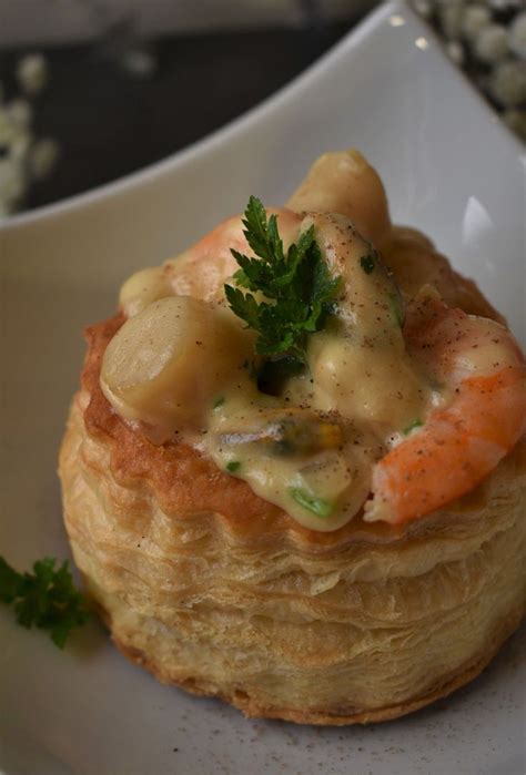 Vol au vent aux fruits de mer Ramène ta fraise Vol au vent Sea