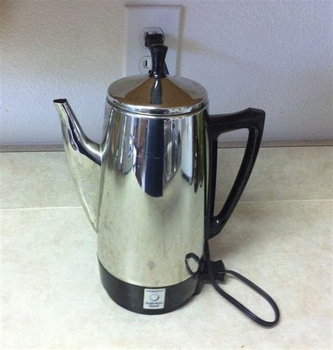 Vintage Electric Coffee Percolator by CraftTree on Etsy