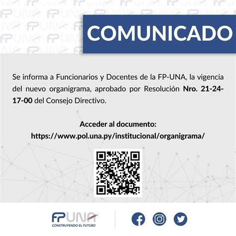 Vigencia Del Organigrama Institucional Facultad Polit Cnica