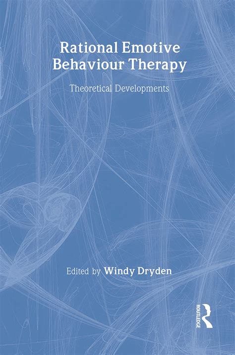 Amazon Rational Emotive Behaviour Therapy Theoretical Developments