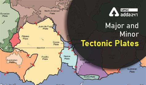 Major And Minor Tectonic Plates