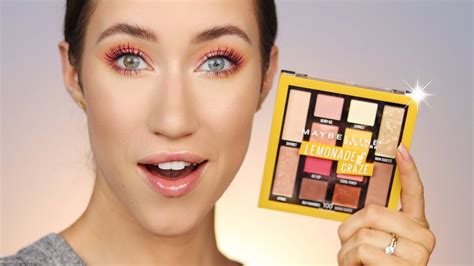 NEW Maybelline Eyeshadow Palette 🍋 - YouTube