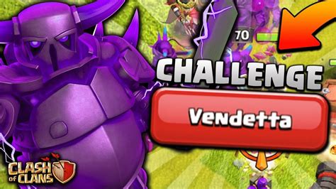 Full Pekka Challenge Vendetta Clash Of Clans Ita Youtube