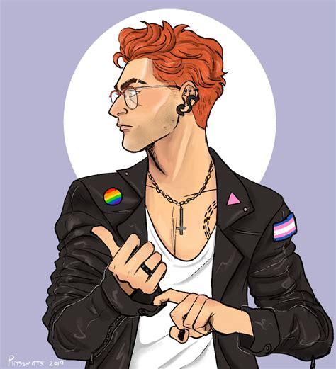 Fan Art Crowley Good Omens Fanart Img Klutz