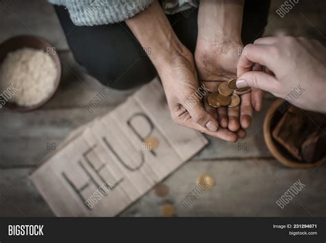 Woman Giving Money Image And Photo Free Trial Bigstock