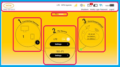 MTN Wakanet Pocket MiFi How To Use The Device Manager ZTech