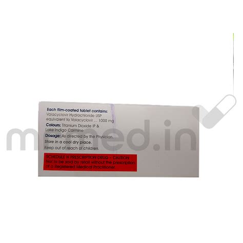 Buy Valcivir Mg Tablet Online Uses Price Dosage Instructions