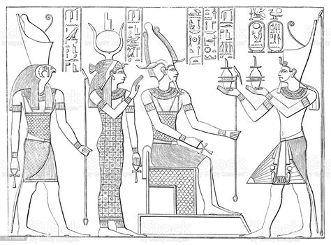 Osiris Hieroglyphs