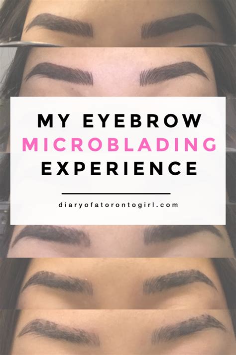 My Microblading Experience Eyebrow Microblading Healing Process