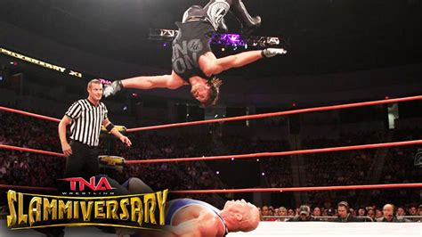 AJ Styles Vs Kurt Angle FULL MATCH TNA Slammiversary 2013 YouTube