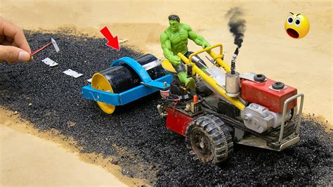 Diy Tractor Fastest Modern Road Construction Machines Diy Miniature