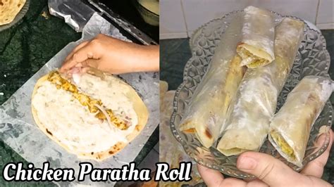 Chicken Paratha Roll Ramazan Recipes By Pirahs Kitchen Youtube