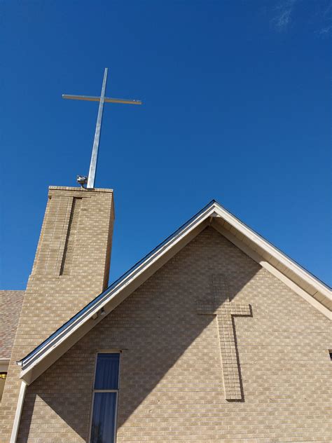 Church With Crosses Photos Public Domain