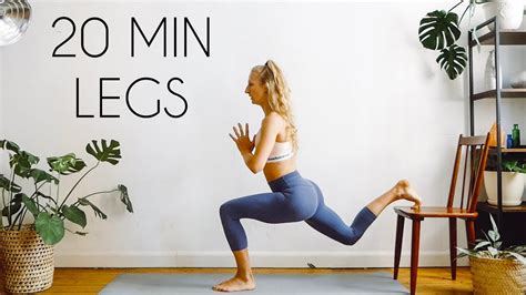 20 MIN BUTT THIGH Workout Lower Body No Equipment