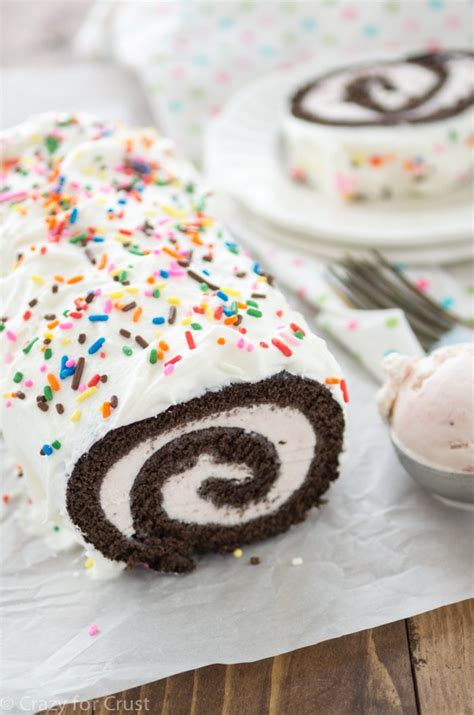 {neapolitan} Ice Cream Cake Roll Crazy For Crust