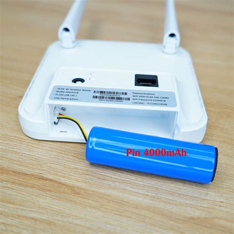 Bộ Phát Wifi 4G Olax AX6 PRO B Tốc Độ 150Mbps Cắm Điện Trực Tiếp Pin