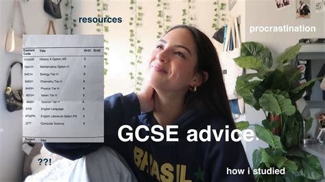 How I Got All 9s At Gcses Revision Tips And Advice Youtube