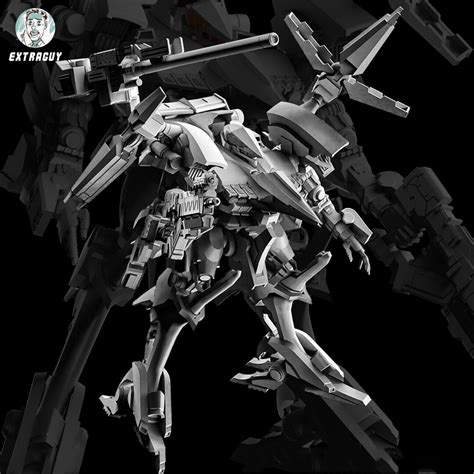 ArtStation - Armored Core Rayleoanrd 100mm | Resources