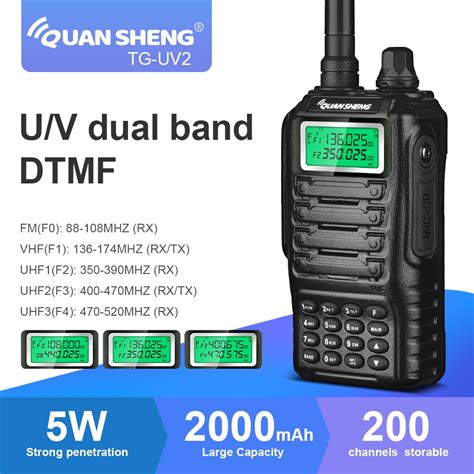 Transceptor Uhf Vhf Hf Walkie Talkie De Largo Alcance Repetidor De