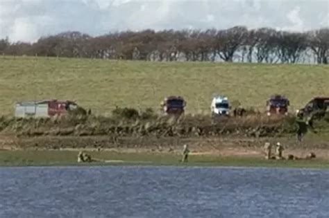 Dramatic rescue as woman is saved from sinking mud at Edinburgh area reservoir - Edinburgh Live