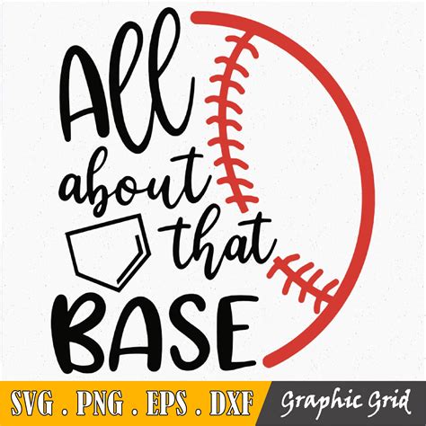 All About That Base Svg Baseball Softball Svg Cut File P Inspire