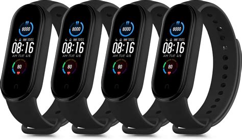 Ieoviee Pcs Correas Compatible Con Xiaomi Mi Band Xiaomi Mi Band