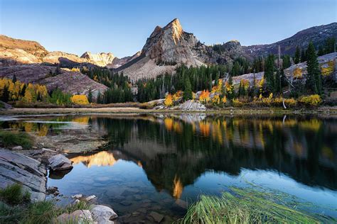 Fall Colors At Lake Blanche Photograph By James Udall Fine Art America