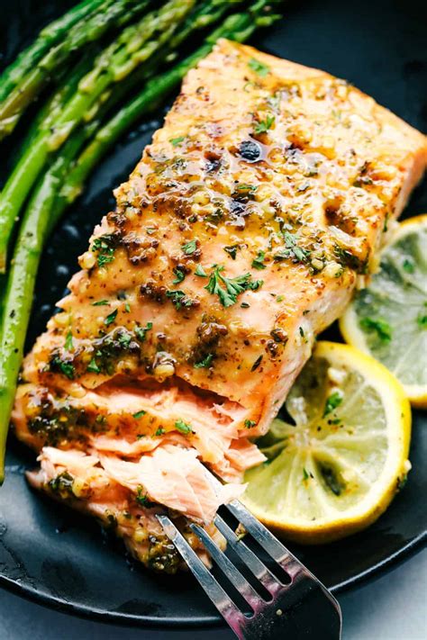 Honey Garlic Dijon Broiled Salmon 15 Minutes The Recipe Critic