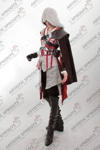 Assassins Creed Ii 2 Ezio Cosplay White Editionl Assassins Creed