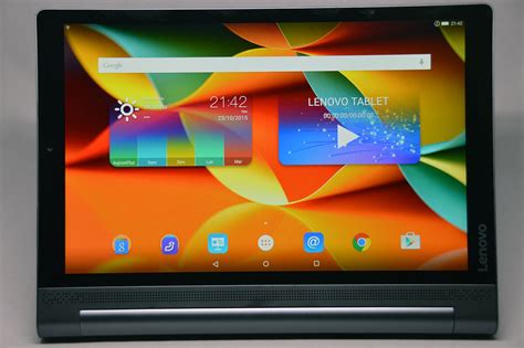 Test De L Unique Tablette Avec Pico Projecteur La Lenovo Yoga Tab Pro