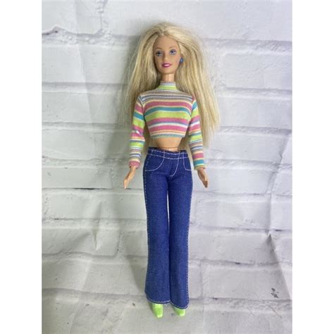 Mattel Toys Vintage Mattel Barbie Doll Blonde Hair Blue Eyes Twist