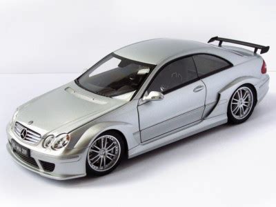 1 18 Mercedes Benz CLK DTM AMG Coupé Silver by Kyosho Dealer Edition