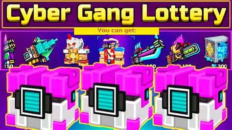 Spend Keys On Cyber Gang Lottery Open Bp Chests Pixel Gun