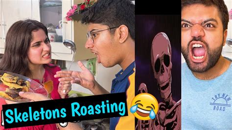 Ducky Bhai Scripted Vlog Skeletons Roasting YouTube