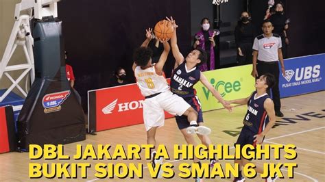 Game Highlights Sma Bukit Sion Vs Sman Jkt What A Thriller