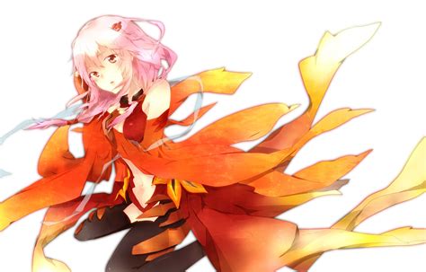 Anime Girls Yuzuriha Inori Guilty Crown Anime Artwork Hd Wallpaper