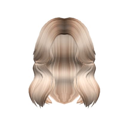 Flowing Curtain Bangs In Blonde S Code Price RblxTrade