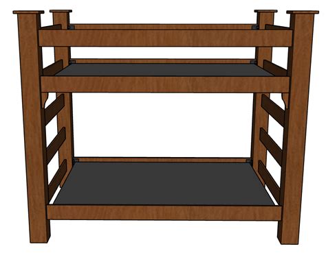 Oak Bunk Bed Assembly Instructions — EZ Mountain Rustic Furniture