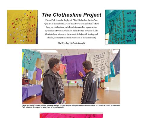 The Clothesline Project - The Scene