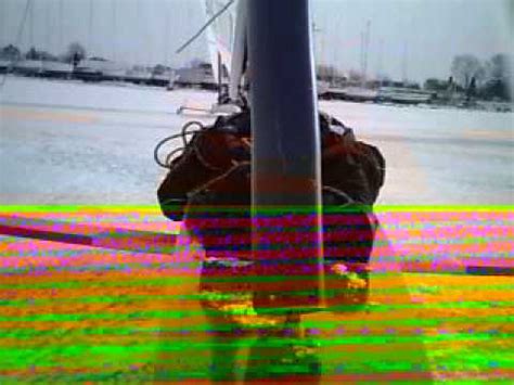 Iceboating On Lake St Francis Valleyfield Canada YouTube