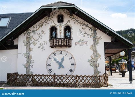 Cuckoo Clocks At The Drubba Store In The Black Forest Lake Titisee Neustadt In Germany